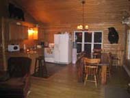 comfortable accommodation at True North Outfitters